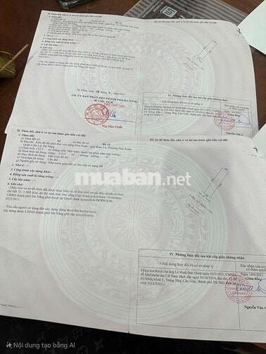 Cấp đất đường Ngô Huy Diễn chính chủ