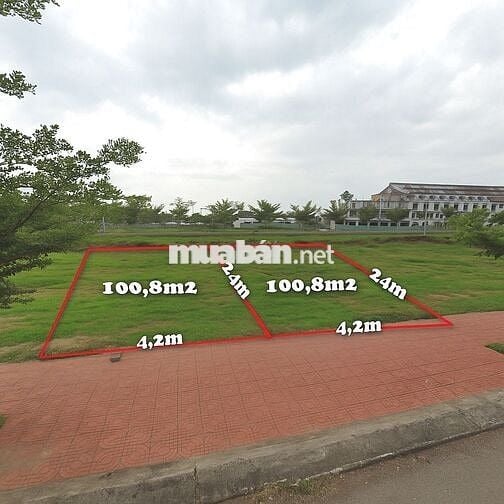 CẶP ĐẤT NỀN SIÊU ĐẸP ĐỐI DIỆN CÔNG VIÊN GIÁ SỞ HỮU CHỈ 450 TRIỆU/NỀN