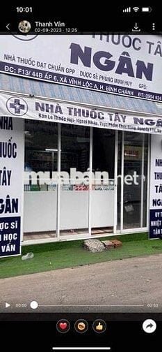 Nhà Mặt Tiền Kinh Doanh Buôn Bán 4*6m 1/ Phạm Thị Nghĩ Vĩnh Lộc A