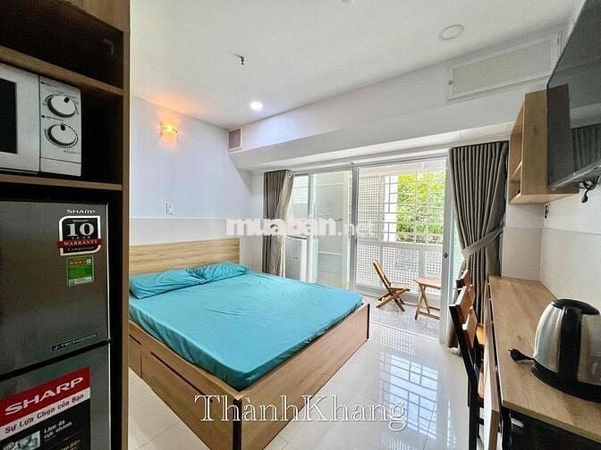 Căn Hộ Tách Bếp Bancol Máy Giặt Riêng Thang Máy Ngay Đại Học Bách Khoa
