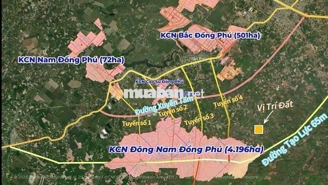 bán gấp lô đất gần đường tạo lực 65m