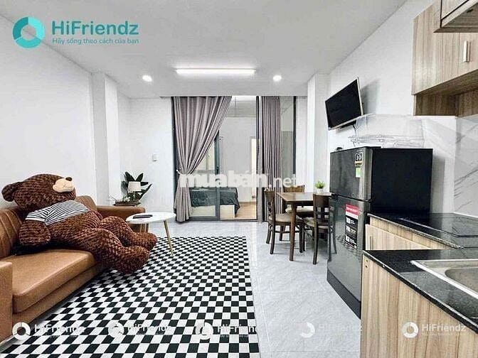 Cho Thuê Căn Hộ 1PN - Máy Giặt Riêng Rộng Ngay TT Bình Thạnh