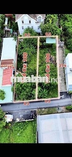 Bán Đất Mặt Tiền Vĩnh Phú 21. (DT: 8.3m*27.4m. Thổ Cư:100) Thuận An