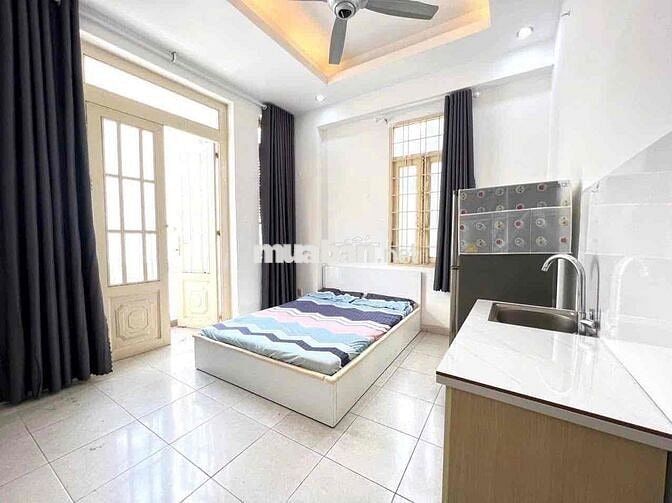 🔥STUDIO BAN CÔNG CÁCH HUFLIT TRƯỜNG SƠN 100M ĐI BỘ ĐẦY ĐỦ NỘI THẤT