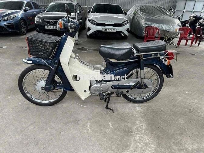 Honda cúp tum 70 màu xanh đời 1996 bstp xe rin