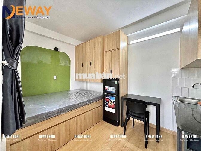 STUDIO FULL NỘI THẤT CAO CẤP GẦN ĐẠI HỌC VĂN HIẾN, CÔNG THƯƠNG