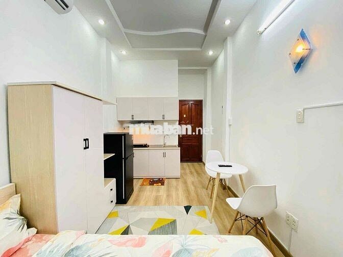 Studio cao cấp Quận 10 full nt, có cửa sổ, máy giặt riêng giá chỉ 5x