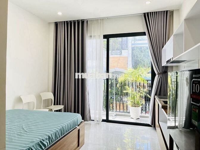 Tân Bình | Phòng đẹp full nội thất ban công rộng, máy giặt riêng