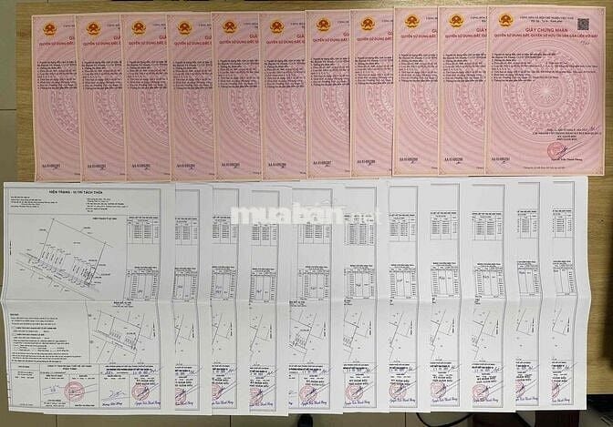 35 lô đất mặt tiền đường Thới An 17A view sông Vàm Thuật SHR
