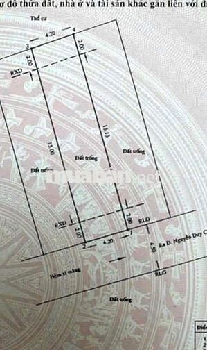 80m2 đất vuông vức - hẻm 4,5m Quang Trung - Tân Sơn, Gò Vấp