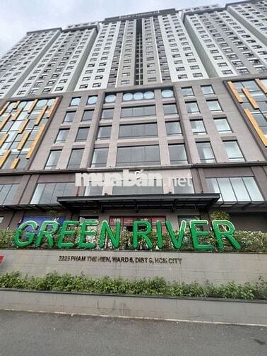 Cho thuê Green River căn 2PN-2WC giá 8tr cho sinh viên, gần Quận 5,10