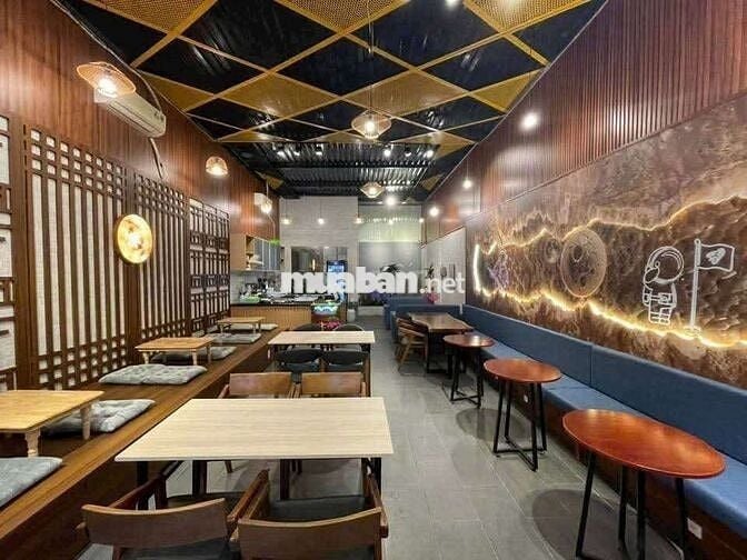 SANG LẠI QUÁN CAFE - MẶT TIỀN ĐƯỜNG NGUYỄN VĂN CỪ  - VÀO LÀ LINH DOANH