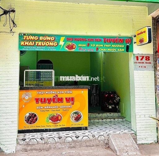 Sang mặt bằng 32m2 đường Võ Thành Trang - gần chợ, trường họ