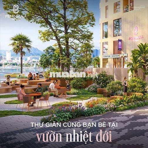 KHỐI ĐỂ 2 MẶT TIỀN DỰ ÁN PENINSULA ĐÀ NẴNG