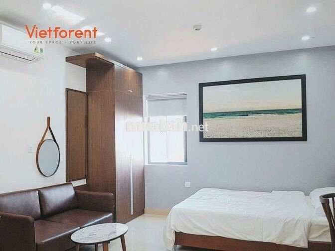 Cho thuê căn hộ studio ở khu vực yên tĩnh, gần biển và trung tâm