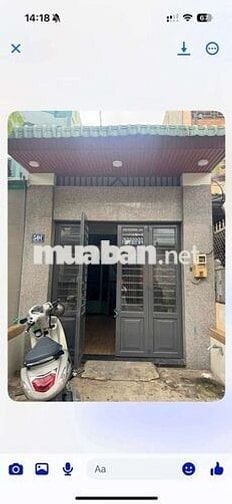 Nhà Hẻm 6m 3,6x22m 1lửng 3pn 1wc Mới Sạch Sẽ