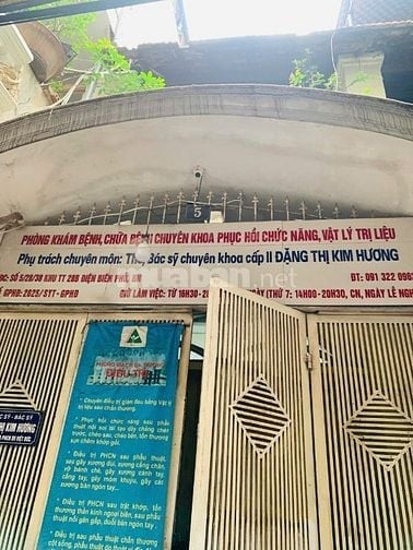 Cho thuê nhà 60m2 x 3 tầng khu 28B Điện Biên Phủ, Ba Đình, đường ô tô