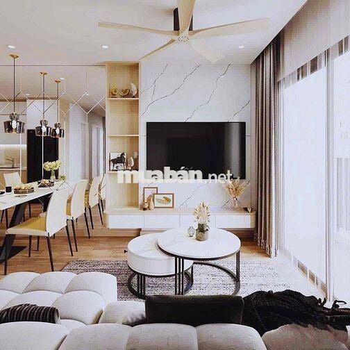Căn hộ 70m2 2PN, có nội thất Topaz City, p4, q8
