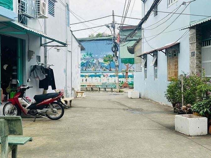 Bán nhà 2 mặt hẻm xe hơi (Liên Tỉnh 5 x Bùi Minh Trực)