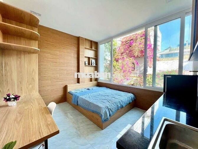Studio Cửa Sổ Rộng, Full Nội Thất, Ung Văn Khiêm, Bình Thạnh.