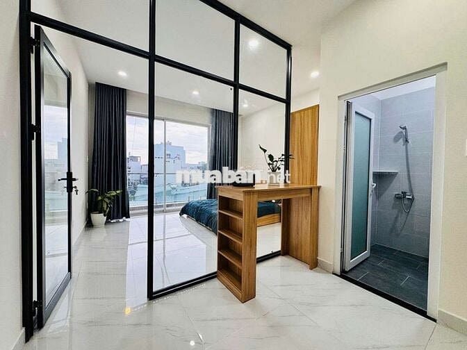 CHO THUÊ 1PN MỚI 100% + BANCON + FULL NT Ở NGUYỄN VĂN NGHI ,GV