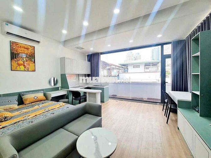 CHO THUÊ CĂN HỘ STUDIO BALCONY - MÁY GIẶC RIÊNG - NGAY ĐH IUH - VLUCS2
