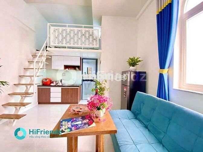 Phòng trọ có gác đầy đủ nội thất | Rộng hơn 35m vuông