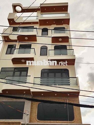 MẶT TIỀN 6 TẦNG MỚI XÂY TUYỆT ĐẸP CÓ THANG MÁY FULL NỘI THẤT - 72M2