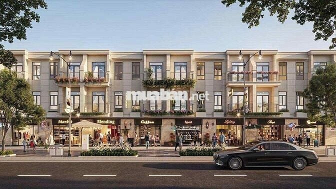 Nhà phố liền kề 70m2, 3 phòng ngủ, đường Hội Nghĩa 28,Thị xã Tân Uyên