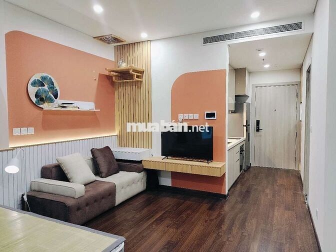 Studio 30m Masteries (toà A nội khu) Vinhomes smartcity. Full nội thất