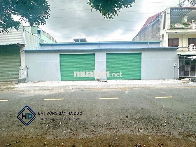 Xưởng 20x18 mới đường lớn cách Lê Thị Riêng 100m