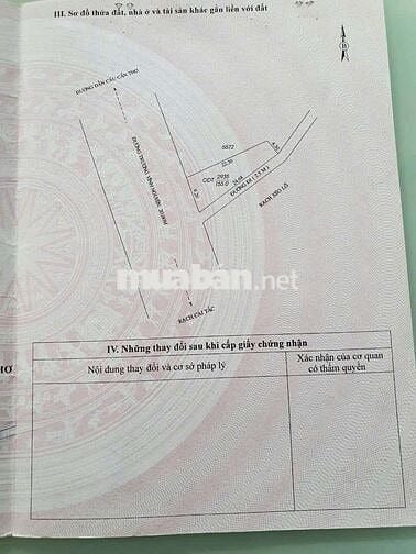 Bán 2 nền liền kề góc 2 mặt tiền Trương Vĩnh Nguyên tc 100% giá 4tỷ250