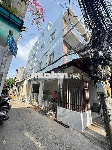 Cho thuê nhà góc 2mt mới đẹp 4x17 3 lầu