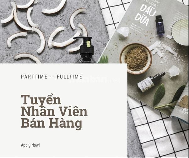 VIỆC LÀM THÊM PARTTIME / FULLTUME - THU NHẬP HẤP DẪN 
