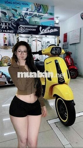 Vespa Sprint Vàng sang chảnh chính chủ công chứng