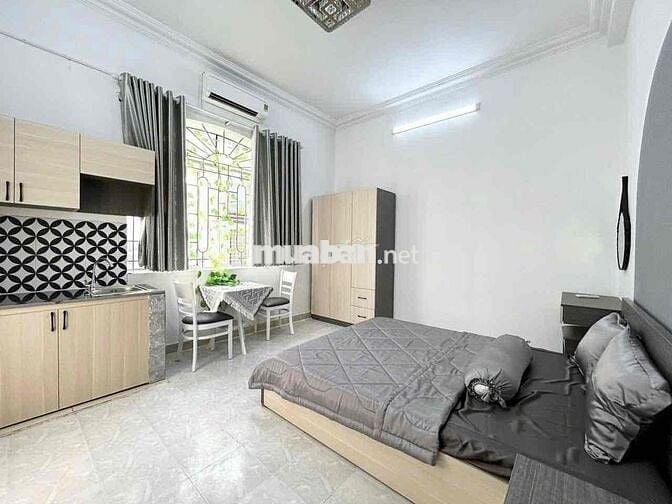 CHO THUÊ PHÒNG STUDIO CỬA SỔ TRỜI FULL NỘI THẤT