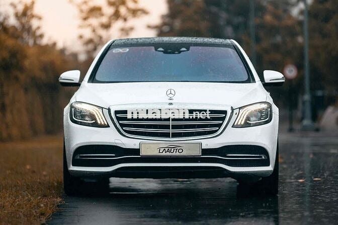 Mercedes S450L Model 2018 - Trắng Đen