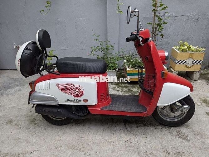 Honda Julio 50cc đỏ trắng, xe tay ga