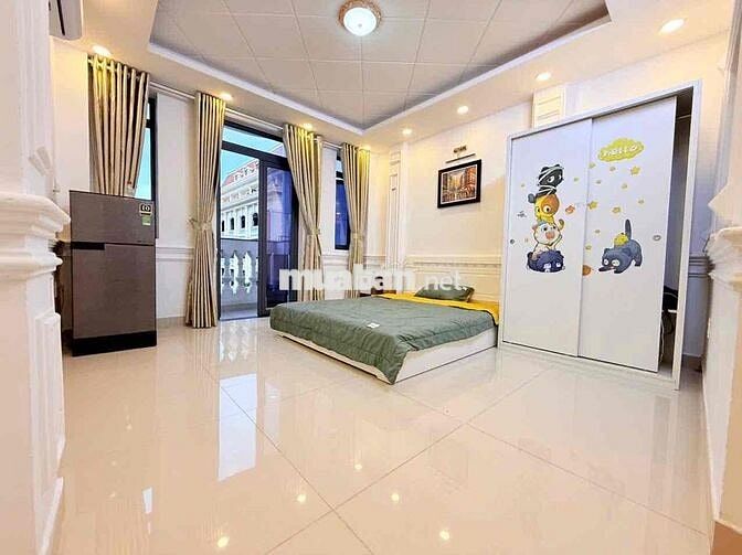 Cho thuê căn hộ studio 30m2 có ban công full nt Dương Quảng Hàm, GV