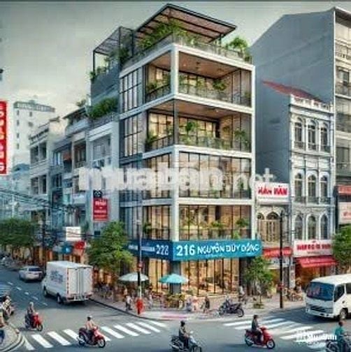 Cho thuê nhà góc hai mặt tiền Nguyễn Duy Dương, P.2, Q.10