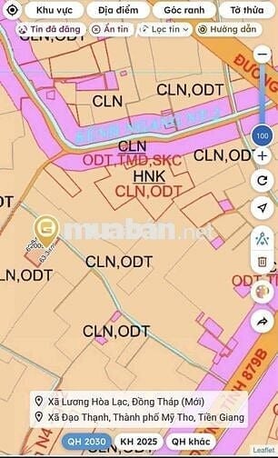 Em cần bán 15 nền đất ODT ở Mỹ Phong TP.Mỹ Tho giá 600triệu /nền 150m2