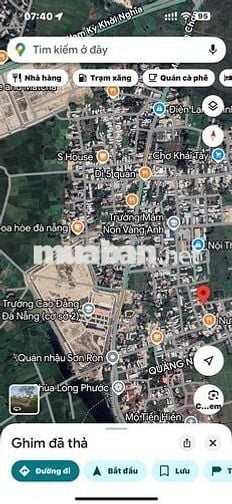 Bán lô đất kiệt Hoà Quý , gần trường cao đẳng và làng đại học