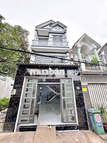 BÁN NHÀ SHR. DT: 4,5×14M. TRỆT LỮNG LẦU 3PN. ĐƯỜNG XE HƠI