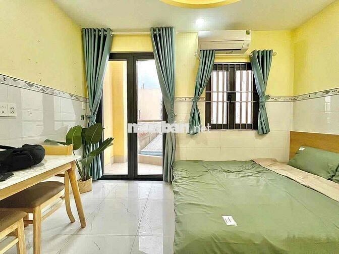 Trống Sẵn StudiO ban công full nội thất ngay ngã 4 Phú nhuận