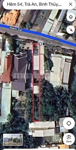 Bán nền và nhà cấp 4 đường Công Binh