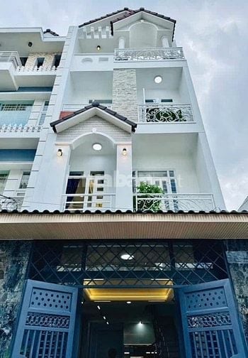 Nhà 65m² Nguyễn Văn Đậu, Bình Thạnh xây 4 tầng. Hẻm 6m gần DH, sổ sẵn