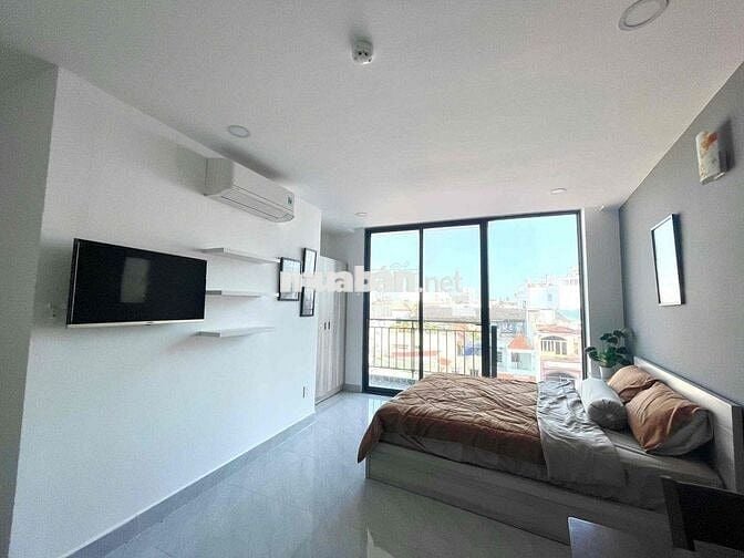 🌹Căn hộ Studio Ban Công🍄Full NT💥Thang Máy🔹Hầm Xe🎄Ngay Chợ Bà Chiểu☎️☎️