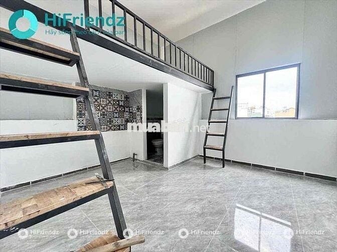 🔥DUPLEX RỘNG MỚI 100% GÁC CAO - SẴN MÁY LẠNH, KỆ BẾP - CHỢ BÀ CHIỂU