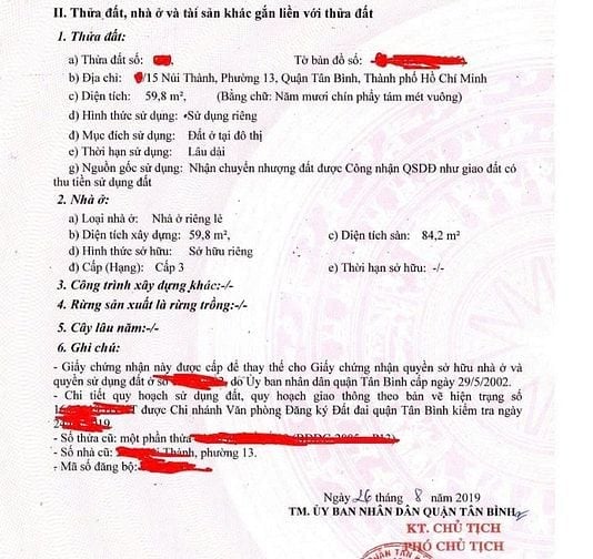 Nhà 1 xẹt -  đường Núi Thành Q.Tân Bình  – thuận tiện kinh doanh CHDV
