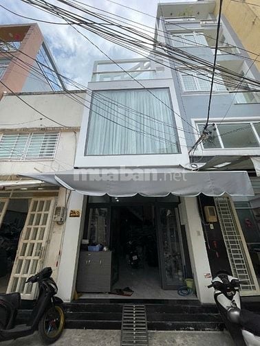 Cho thuê nhà mới H4m An Dương Vương,P8,Q5. 4 dài 18m, 2 Lầu .Giá 22 Tr